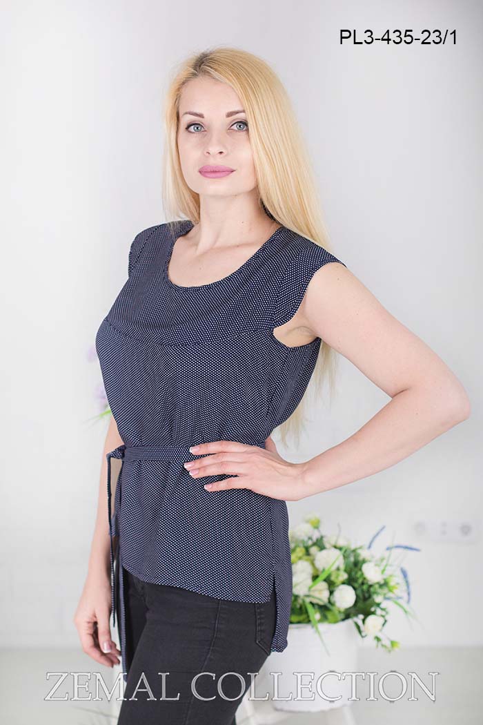 Купить блузки из вискозы оптом дешево в Украине фото - швейная фвбрика Земал