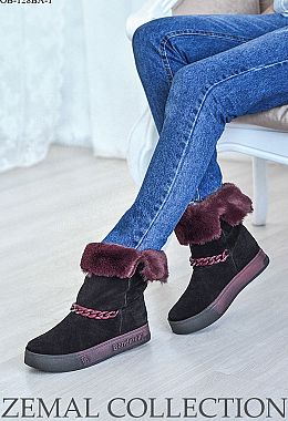 Фото Полусапожки OB-128BA Фото Полусапожки OB-128BA