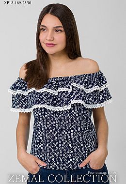 Фото Блуза XPL3-189 Фото Блуза XPL3-189