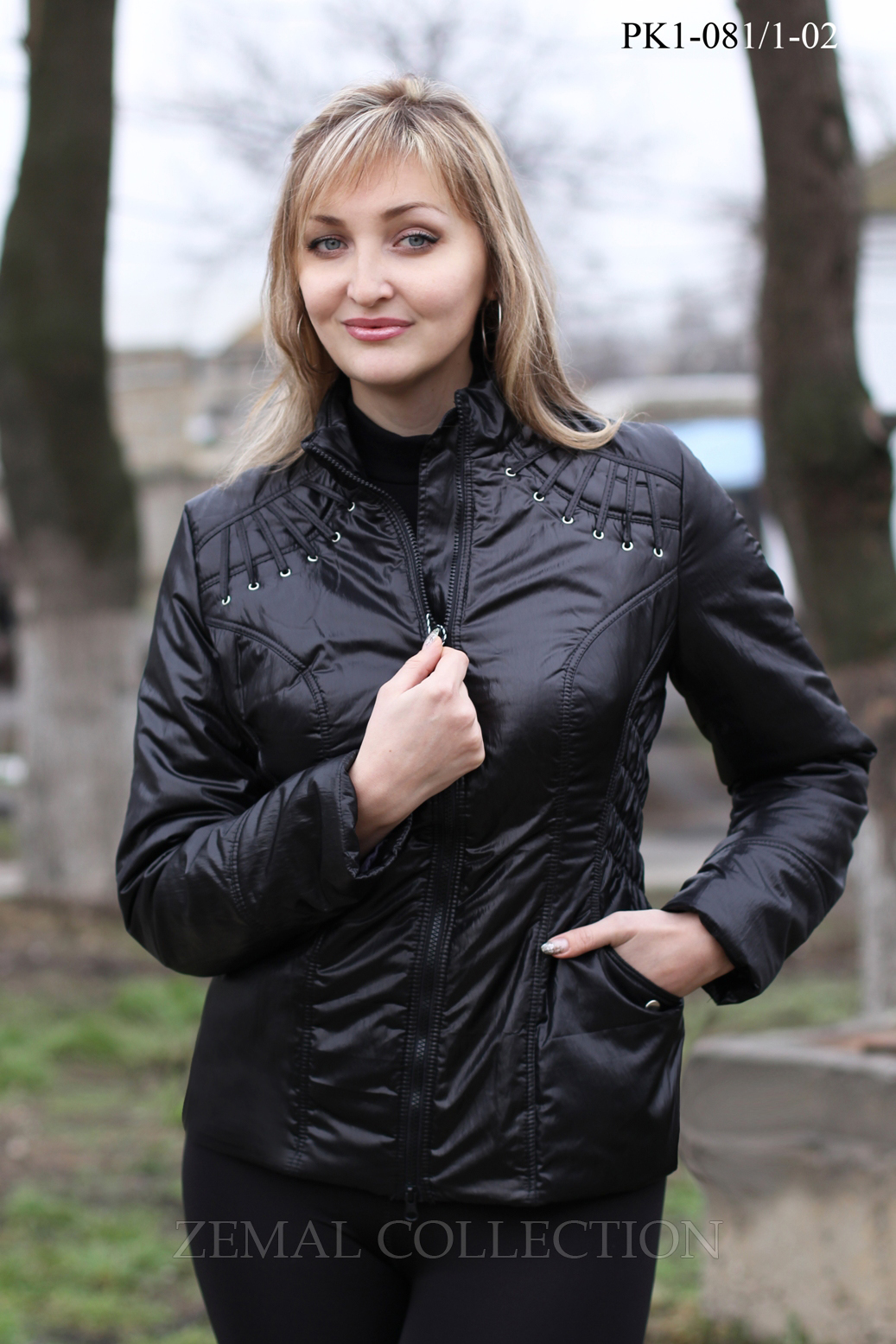 Черные женские куртки